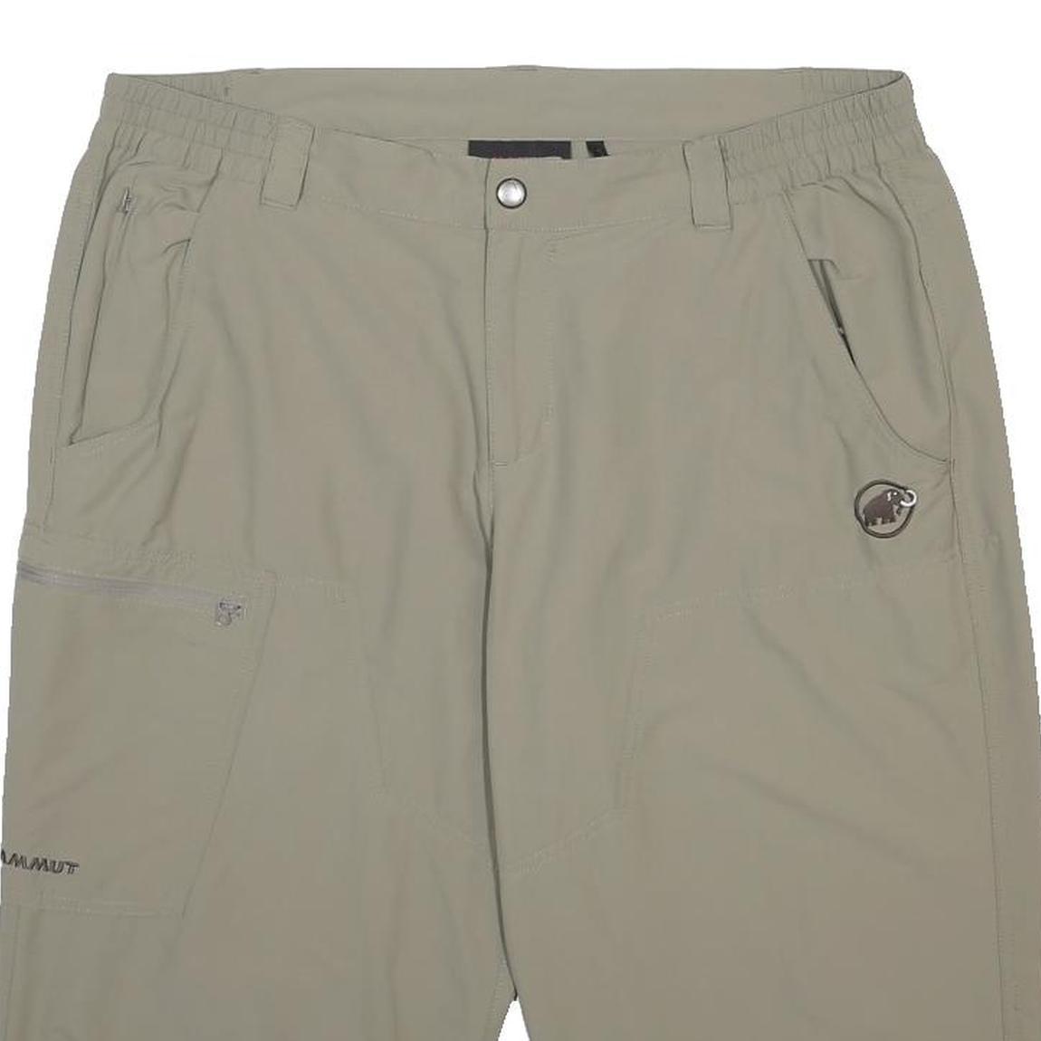 MAMMUT Mens Shorts Beige Casual 2XL W40 Lightweight Outdoor