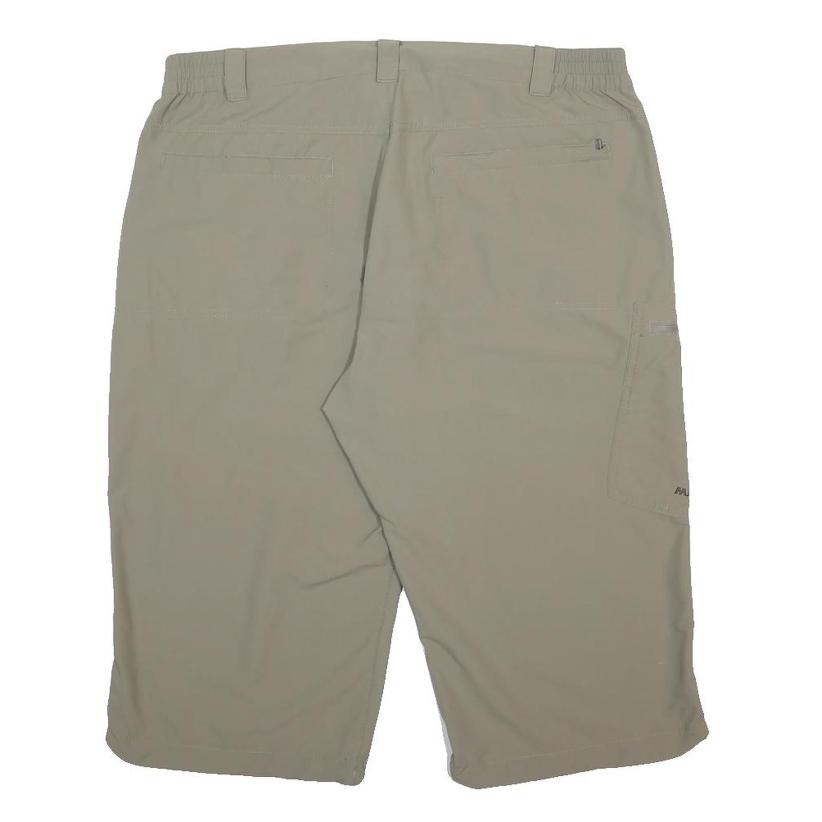 MAMMUT Mens Shorts Beige Casual 2XL W40 Lightweight Outdoor