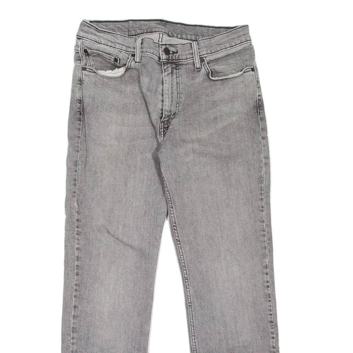 LEVI'S 511 Jeans Mens Grey Slim Straight W29 L30