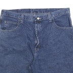 WRANGLER Mens Denim Blue Casual Shorts XL W38 Cotton Blend Comfortable Fit