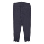 TED BAKER Womens Jeans Navy Slim Skinny Denim Cotton Blend W30 L25 Embroidered