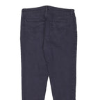 TED BAKER Womens Jeans Navy Slim Skinny Denim Cotton Blend W30 L25 Embroidered