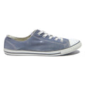 CONVERSE Chuck Taylor Womens Low Top Trainers Blue Canvas UK 5.5 Classic Casual