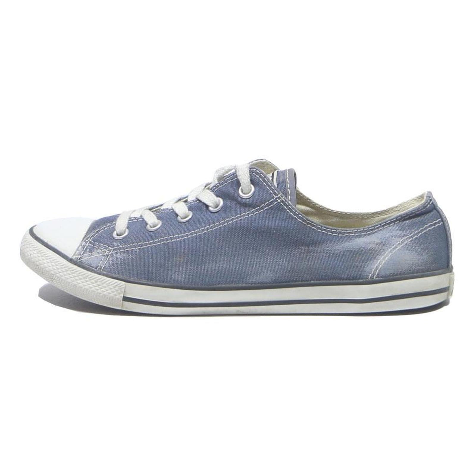 CONVERSE Chuck Taylor Womens Low Top Trainers Blue Canvas UK 5.5 Classic Casual