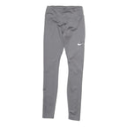 NIKE Womens Joggers Grey Slim Tapered XS W22 L26 Stretch Activewear Leggings