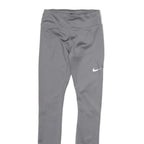 NIKE Womens Joggers Grey Slim Tapered XS W22 L26 Stretch Activewear Leggings