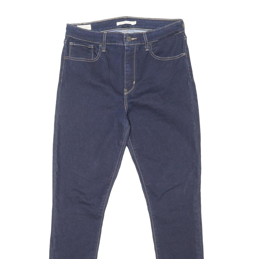 LEVI'S 721 BIG E Womens Jeans Blue Slim Skinny Denim W31 L30 Classic Cotton