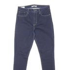 LEVI'S 721 BIG E Womens Jeans Blue Slim Skinny Denim W31 L30 Classic Cotton