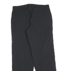 MAMMUT Lined Womens Black Relaxed Zip Trousers W34 L30 Outdoor Lightweight