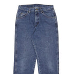 WRANGLER Womens Regular Fit Blue Denim Jeans W29 L28 Classic Cotton Zip