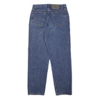 WRANGLER Womens Regular Fit Blue Denim Jeans W29 L28 Classic Cotton Zip