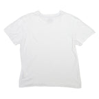 CHAMPION Mens T-Shirt White Crew Neck L