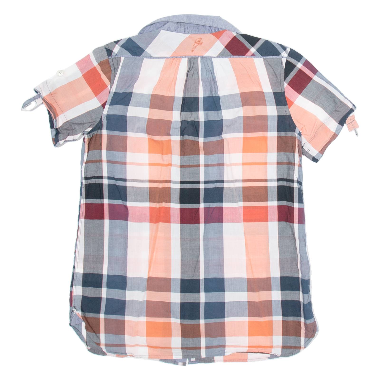 G-STAR Womens Shirt Blue Check S