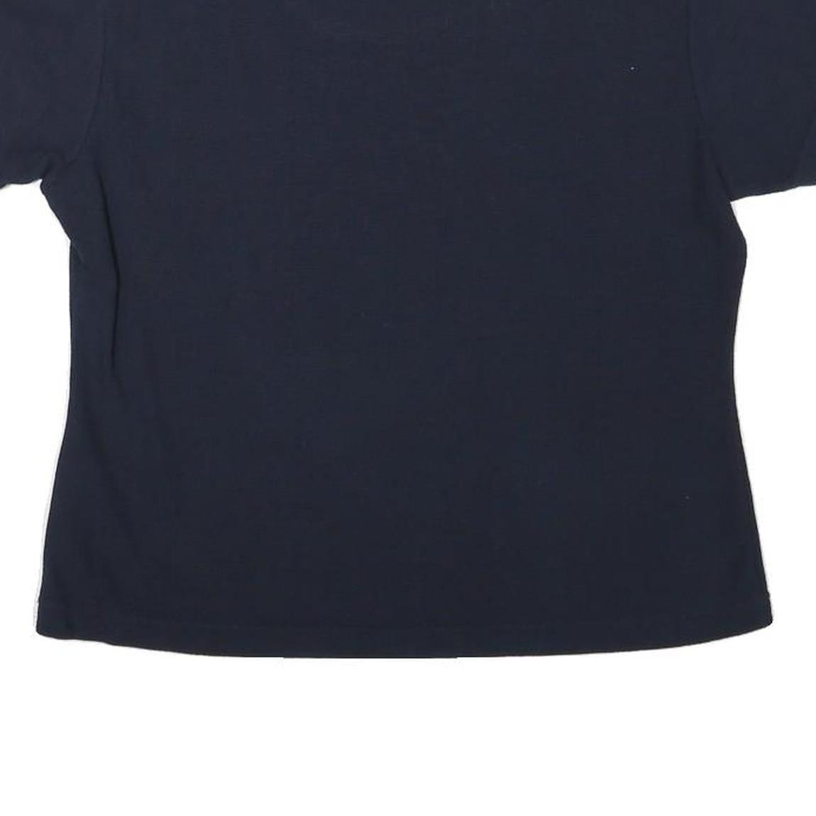 PUMA Womens Black Classic T-Shirt S Short Sleeve Crew Neck Cotton Blend