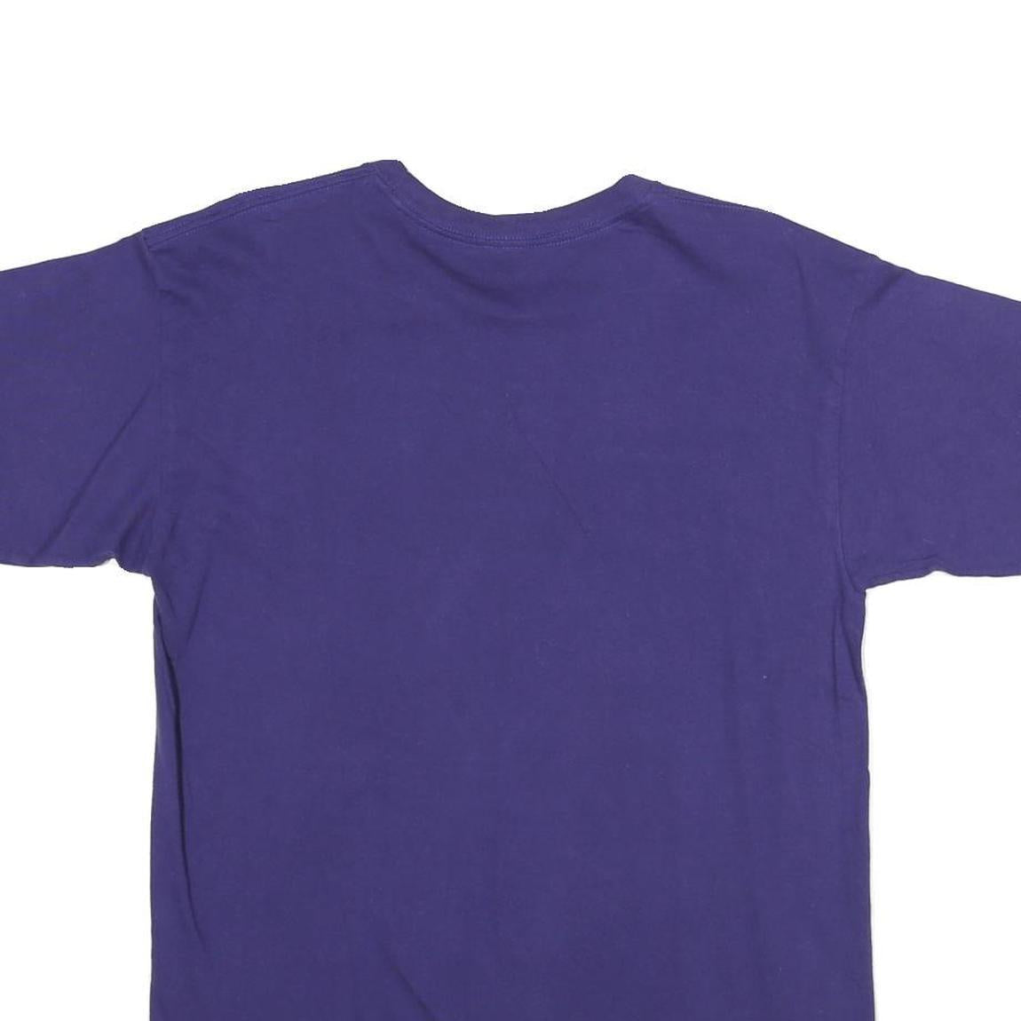 BLUE 84 Mens Purple & White Louisville City Football Club Graphic T-Shirt M