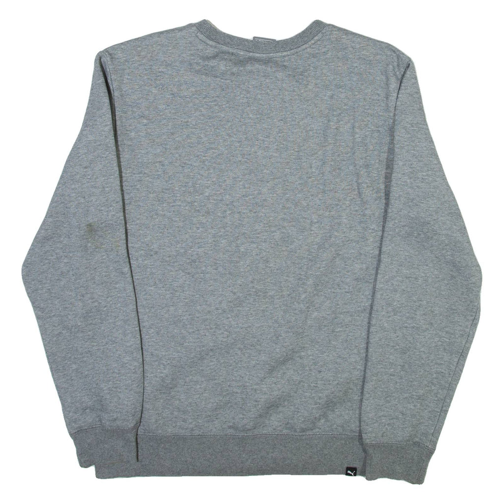 PUMA Mens Sweatshirt Grey Crew Neck M