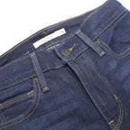 LEVI'S Womens Slim Fit Skinny Blue Denim Jeans W26 L32 Zip Cotton Blend