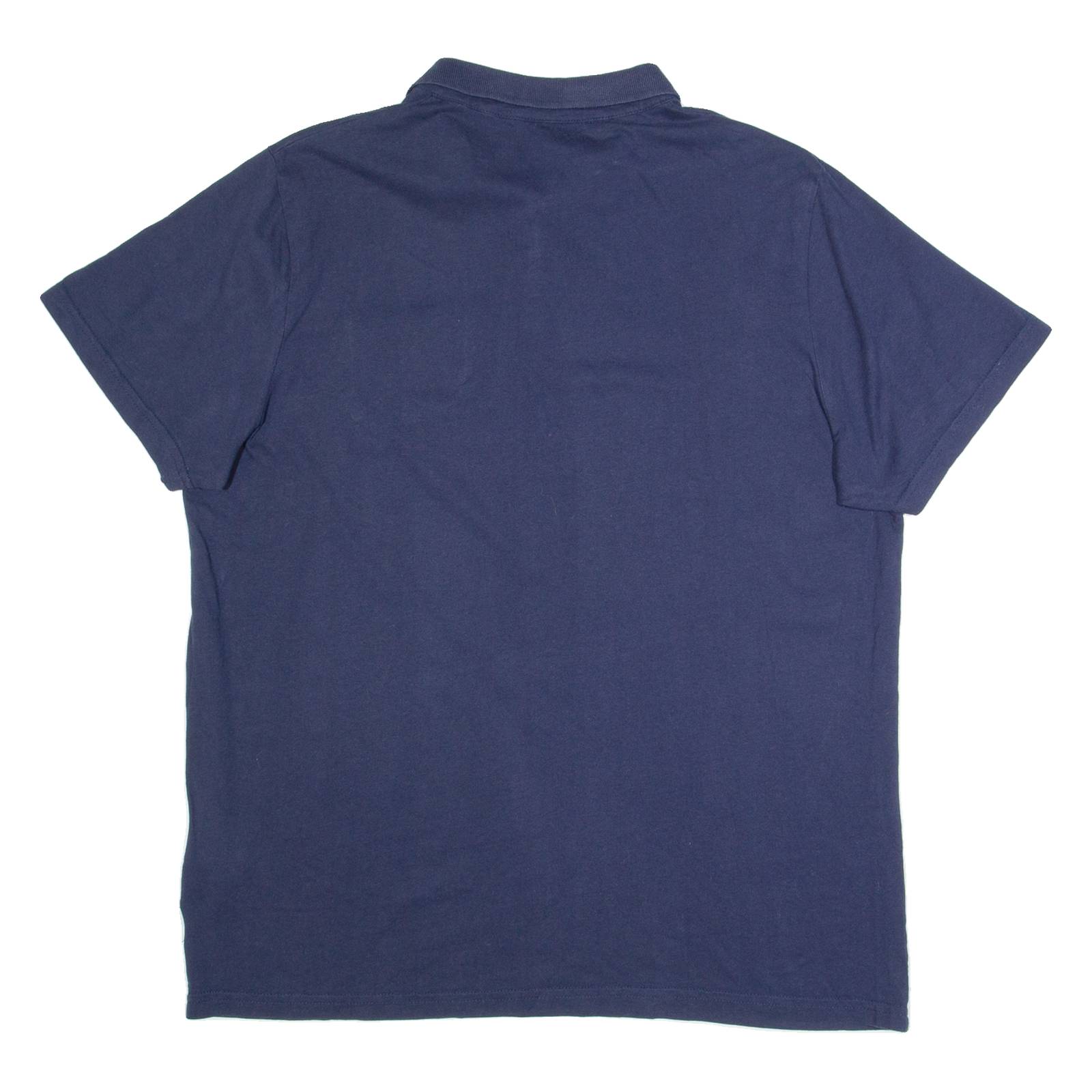 LEE COOPER Mens Polo Shirt Blue XL
