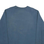 CHAMPION Mens Blue Crew Neck L Cotton Blend Sweatshirt Pullover Casual