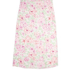 SAG HARBOR Womens Pink & Green Floral Day Dress Polyester Sleeveless UK 12