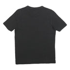 PUMA Mens Black Graphic T-Shirt S Short Sleeve Crew Neck Casual Cotton