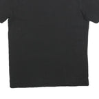 PUMA Mens Black Graphic T-Shirt S Short Sleeve Crew Neck Casual Cotton
