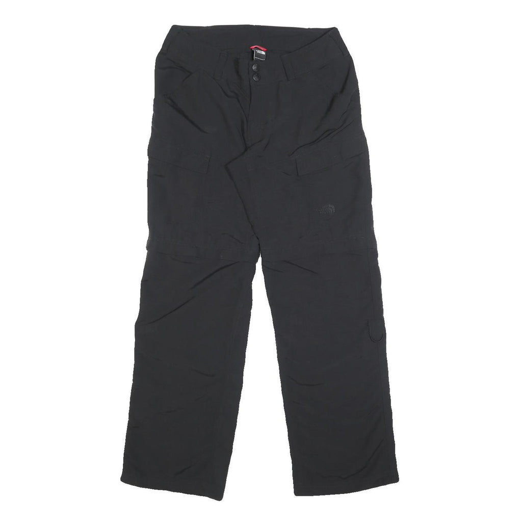 THE NORTH FACE Womens Black Nylon Relaxed Straight Trousers W28 L30 Outdoor