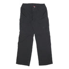 THE NORTH FACE Womens Black Nylon Relaxed Straight Trousers W28 L30 Outdoor