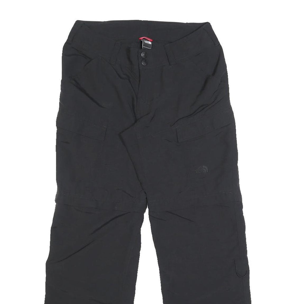 THE NORTH FACE Womens Black Nylon Relaxed Straight Trousers W28 L30 Outdoor