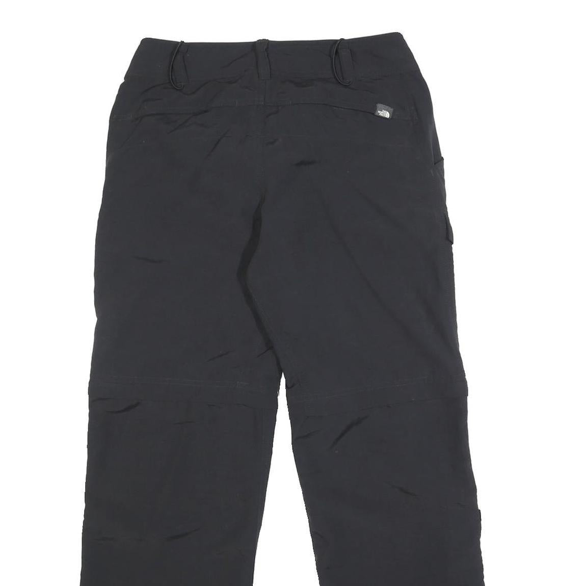 THE NORTH FACE Womens Black Nylon Relaxed Straight Trousers W28 L30 Outdoor
