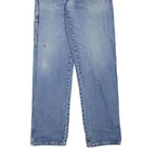 DICKIES Womens Regular Fit Straight Leg Denim Blue Cotton Blend Jeans W32 L34