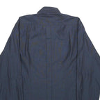 SONNYBONO Mens Blue Shirt M Classic Polyester Blend Long Sleeve Button Closure