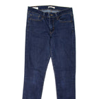 LEVI'S 711 BIG E Womens Jeans Blue Slim Skinny W27 L30