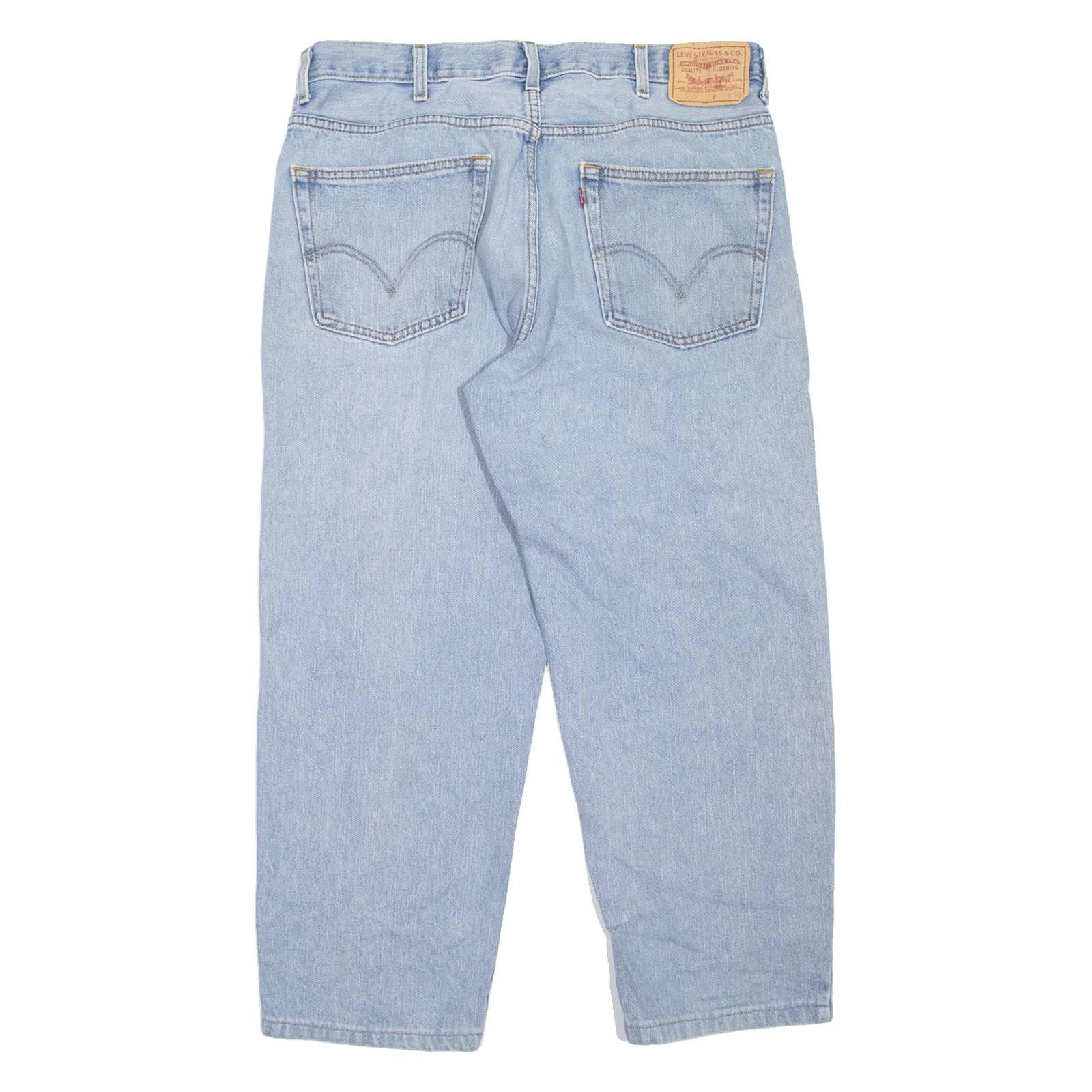 LEVI'S 550 Jeans Mens Blue Relaxed Tapered W38 L26
