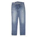 LEVI'S Mens Jeans Blue Slim Straight Denim Medium W31 L33 Casual Classic Zip