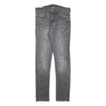 LEVI'S 510 BIG E Mens Slim Grey Denim Jeans W31 L31 Classic Zip Cotton Blend