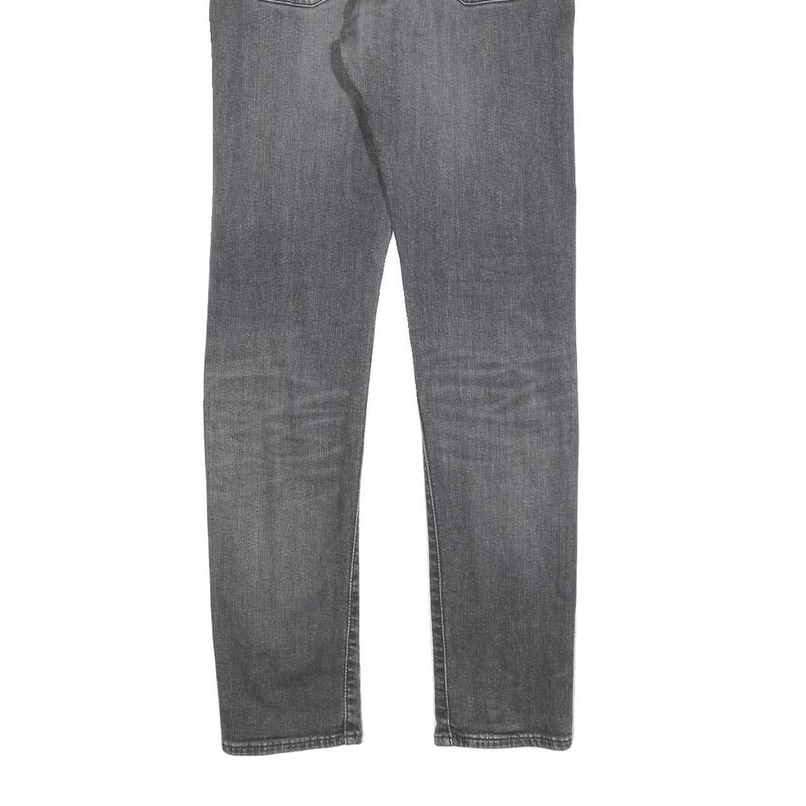 LEVI'S 510 BIG E Mens Slim Grey Denim Jeans W31 L31 Classic Zip Cotton Blend