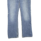 SHILOH Womens Regular Fit Straight Blue Denim Light W34 L33 Zip Jeans