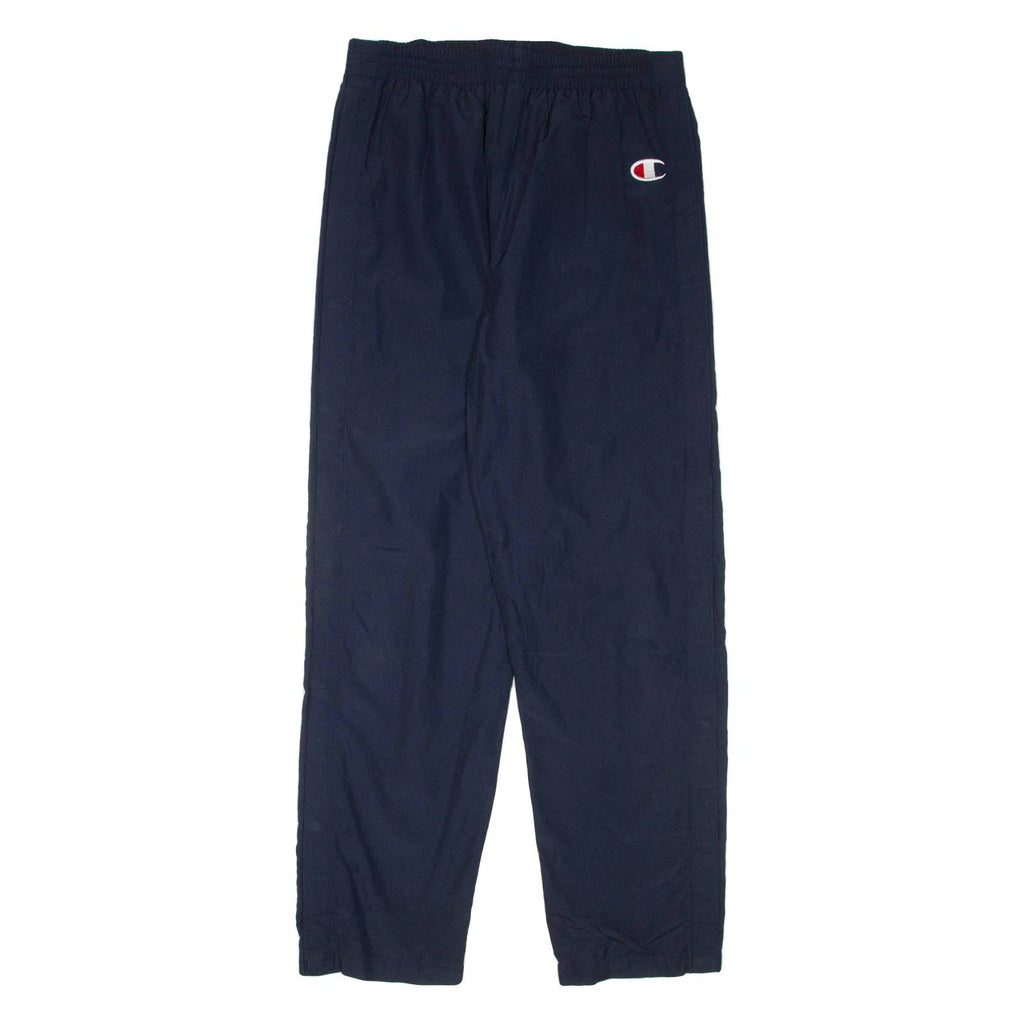 CHAMPION Mens Track Pants Blue Straight M W28 L30