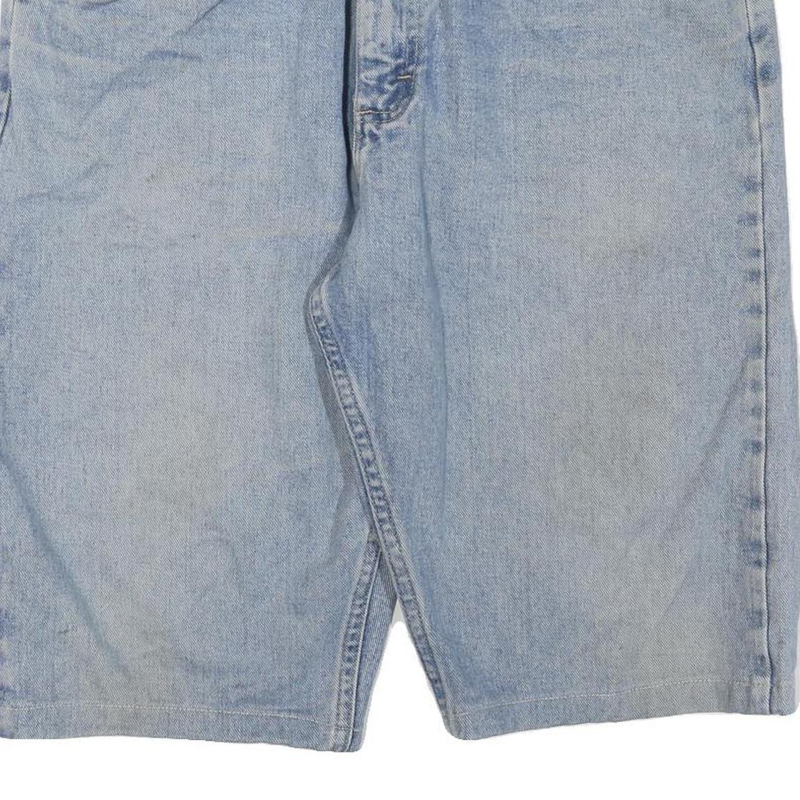 WRANGLER Mens Denim Blue Casual Shorts XL W36 Cotton Blend Classic Fit