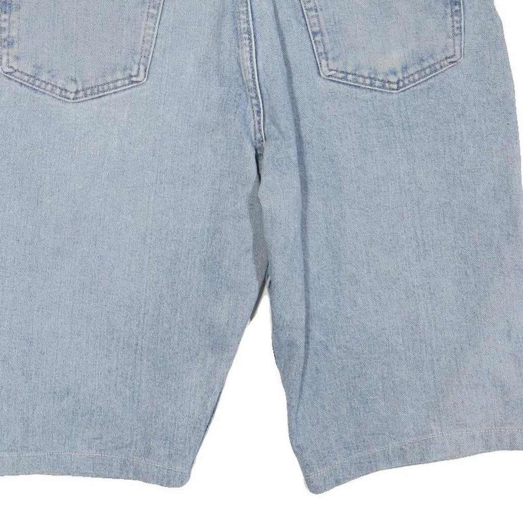 WRANGLER Mens Denim Blue Casual Shorts XL W36 Cotton Blend Classic Fit