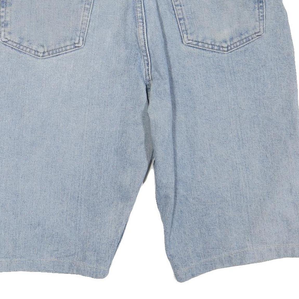 WRANGLER Mens Denim Blue Casual Shorts XL W36 Cotton Blend Classic Fit