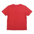 TOMMY HILFIGER Mens Red Classic T-Shirt M Short Sleeve Crew Neck Minimal Logo