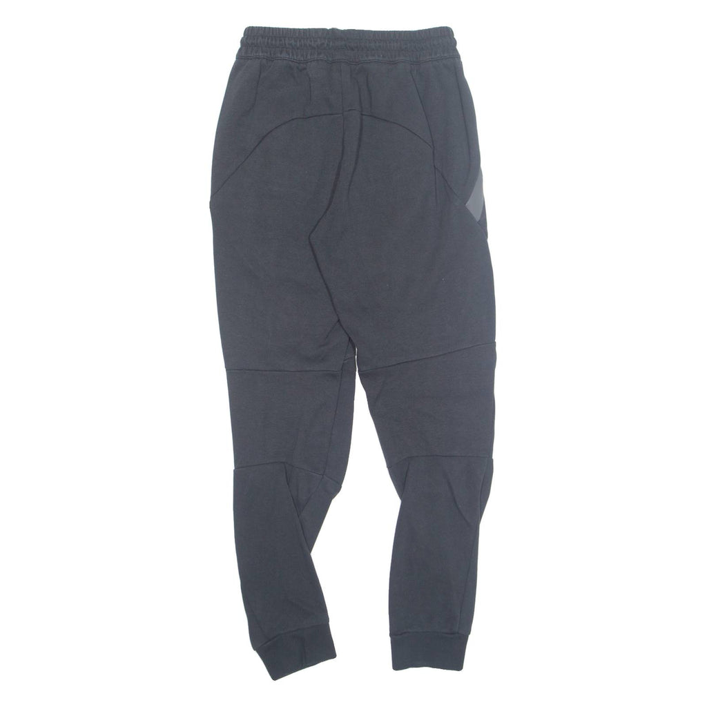 ADIDAS Mens Joggers Black Tapered XS W24 L27