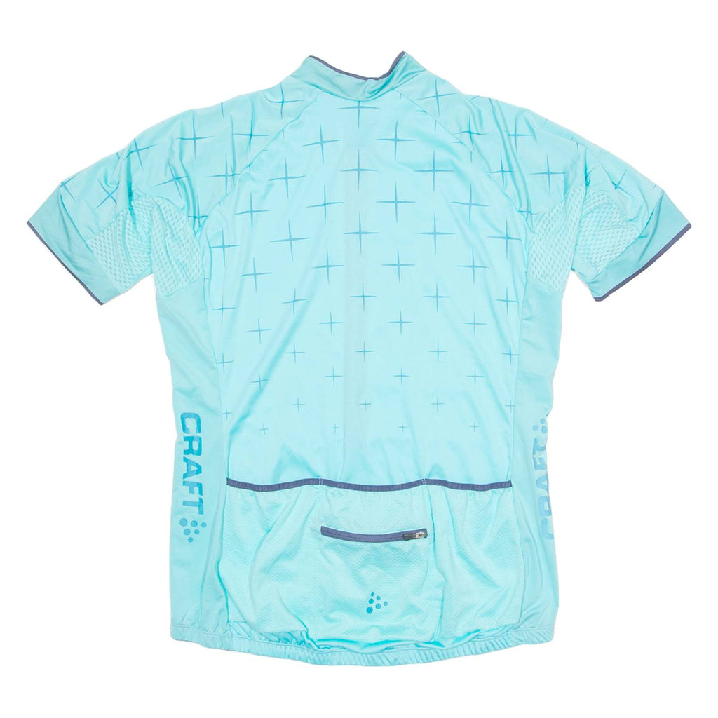 CRAFT Cycling Womens Jersey Blue 1/4 Zip XL