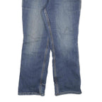 CARHARTT Womens Blue Regular Fit Straight Denim Light Wash Jeans W30 L27