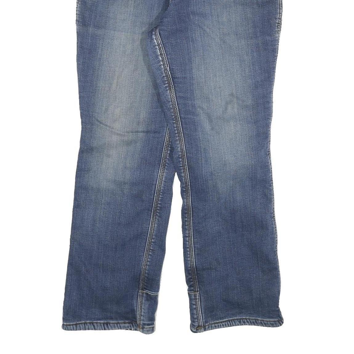 CARHARTT Womens Blue Regular Fit Straight Denim Light Wash Jeans W30 L27