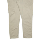 DICKIES Mens Slim Beige Cotton Blend Zip Trousers W36 L30 Casual Workwear