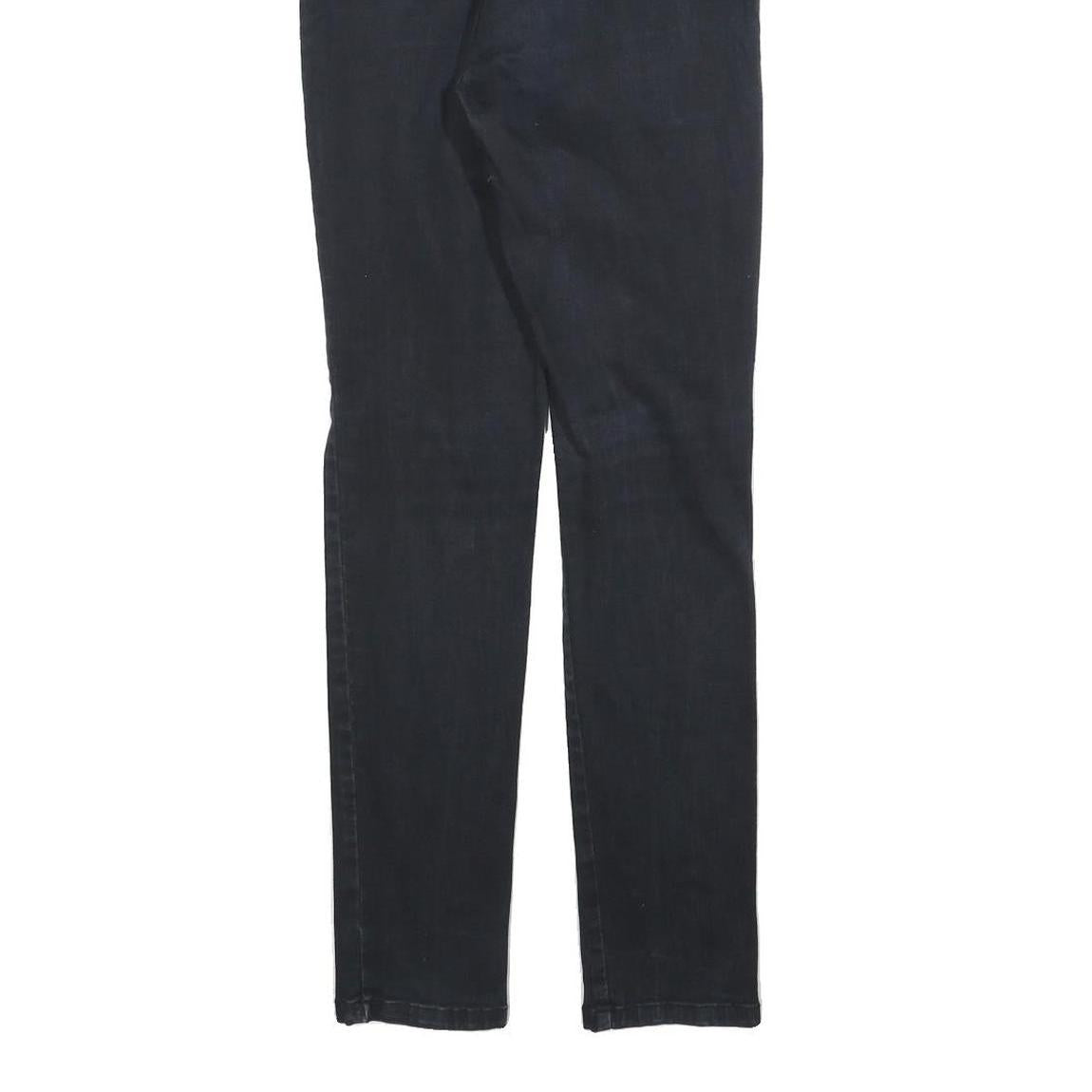 LEVI'S Womens Slim Blue Denim Jeans Zip W26 L28 Distressed Ripped Knee Skinny