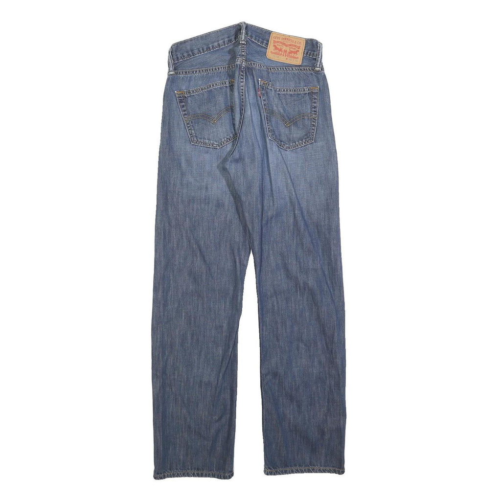 LEVI'S 514 Classic Mens Jeans Blue Classic Straight Denim W29 L30 Zip